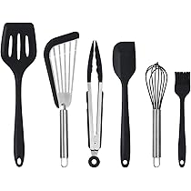 No.8188 モンスターバット セラミック マグ Amazon.com: MAXCOOK Silicone Black Cooking Utensil set, 6